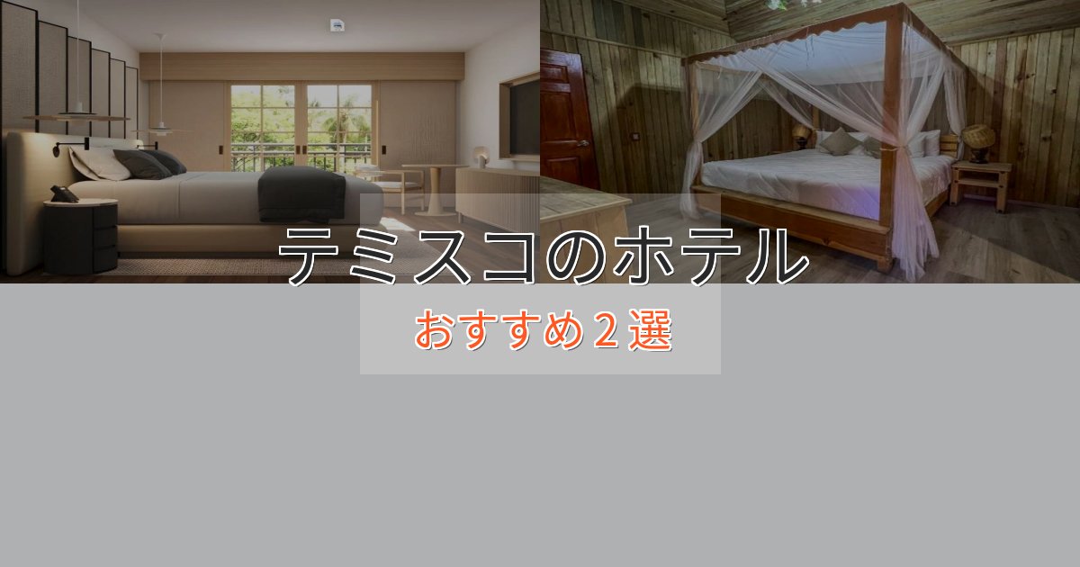 《リピーター続出》アクセス抜群テミスコのエレガントホテル2選【特別な滞在】