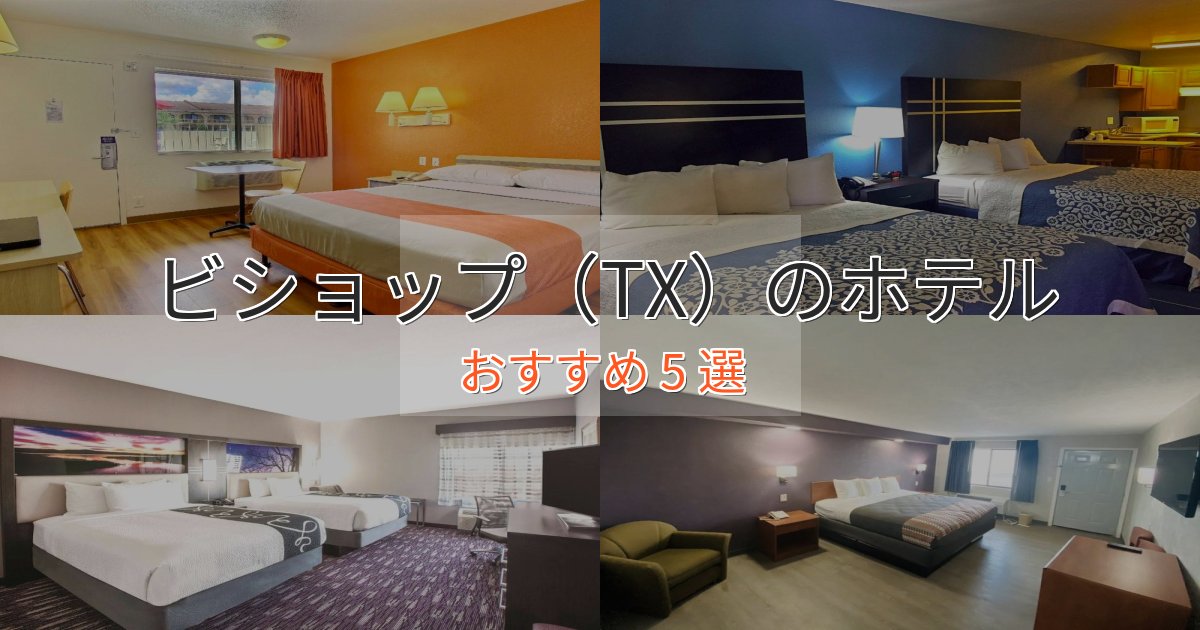 立地最高ビショップ（TX）の高級ホテル5選【口コミ評価付き】