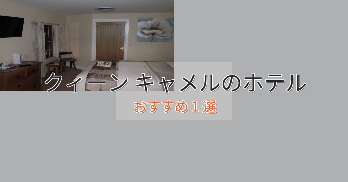 《満足度98%》駅近便利クィーン キャメルのデザインホテル1選【インスタ映え】